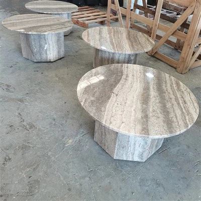 Marmurowy stół koktajlowy