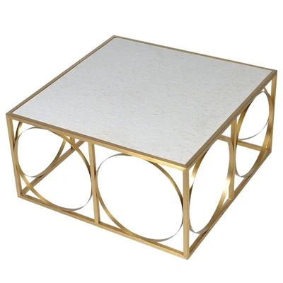 Marmurowy stolik kawowy